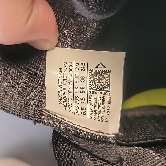 Converse Chuck Taylor x Nike Flyknit w/Lunarlon Charcoal High-Top Sneakers W 7.5 - Picture 9 of 14